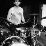 Mike Musselman sitting behind a drumset.